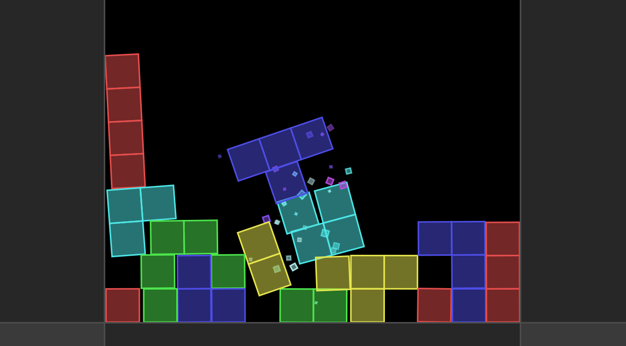 Dead Trees, an Absurdist Block Laying Game Prototype